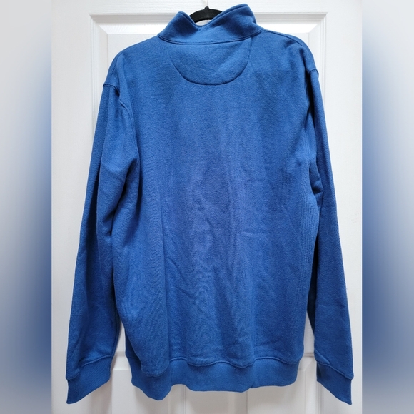 Izod Men's Performace Quarter Zip Pullover Sweater Size XL NWT - Picture 2 of 4